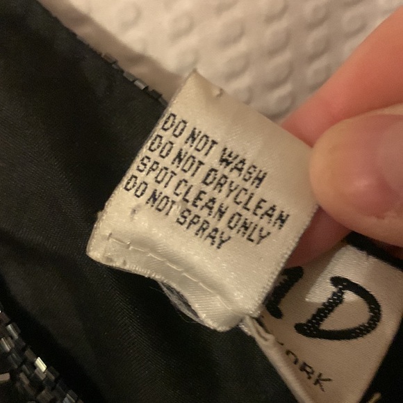 Vintage Beaded Black Dress - Picture 10 of 10